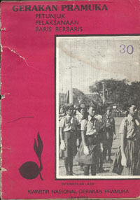 Sampul of Petunjuk Pelaksanaan Baris Berbaris Pramuka